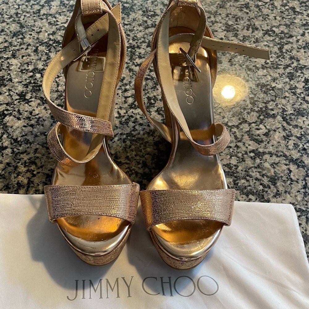 Jimmy Choo Wedges Size 40 NWOT